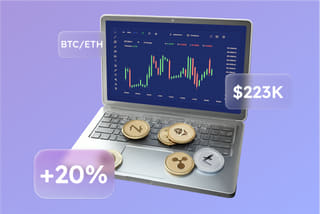 AI automated trading system technology visualization on Brando Pouparia